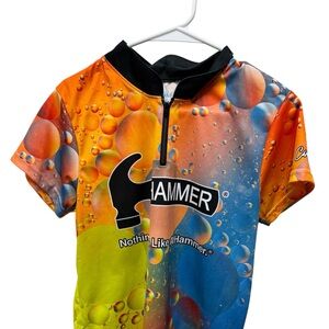 Kids Swim Rashguard - Colorful Bubble Design